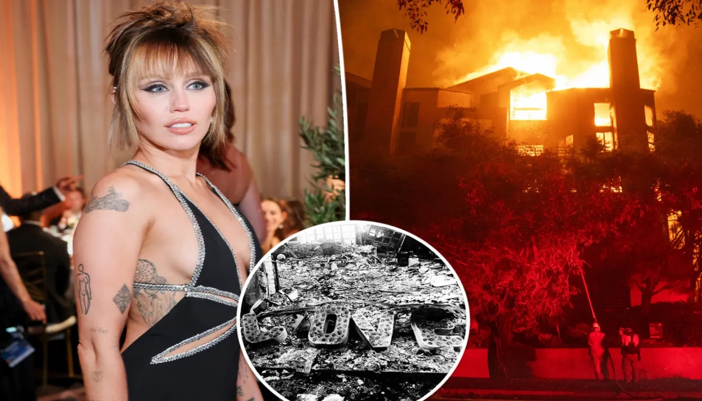 Miley Cyrus Reacts to Los Angeles Fires After Her Home Burnt Down in 2018 Wildfire