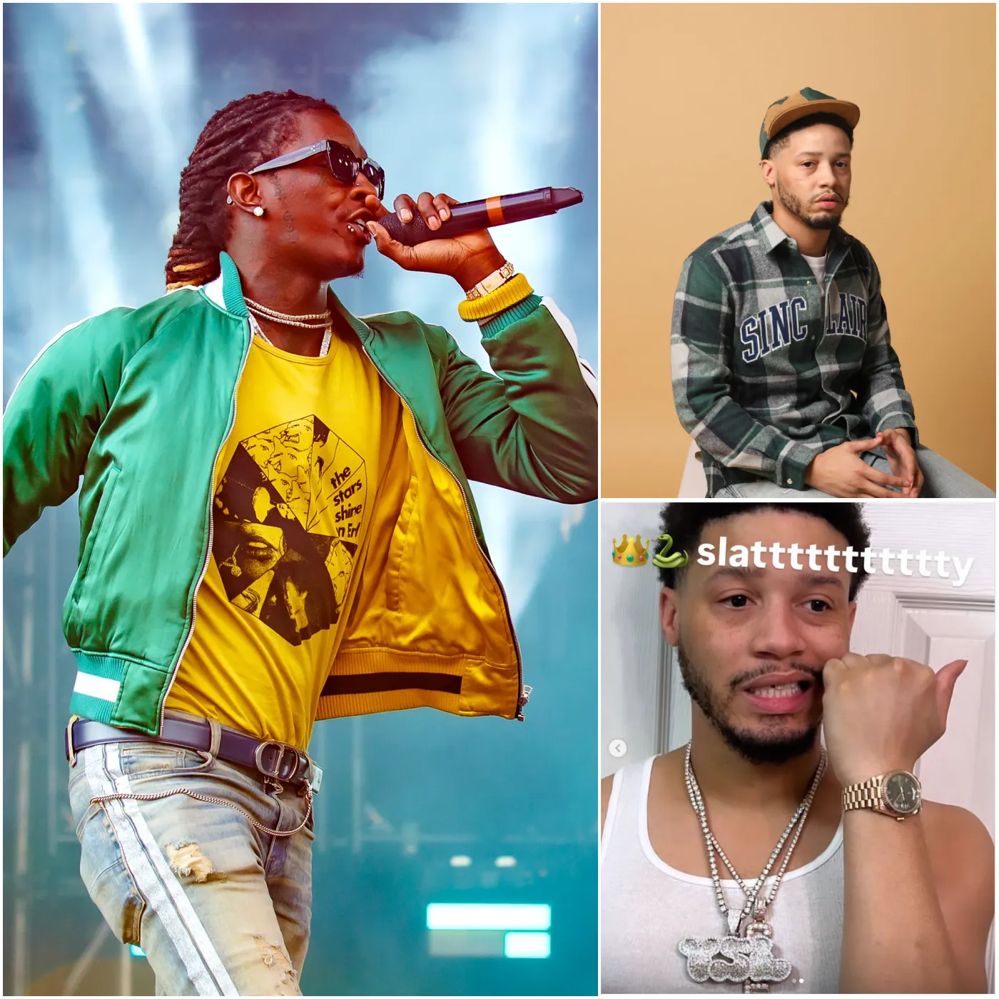 Young Thug & Veeze Acknowledge Each Other Online, Fans Demand a Collaboration