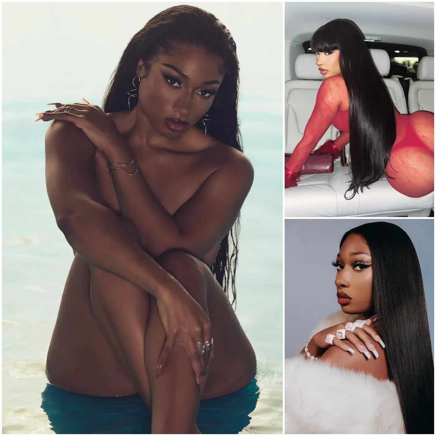 Megan Thee Stallion shows off too much body to attract attention
