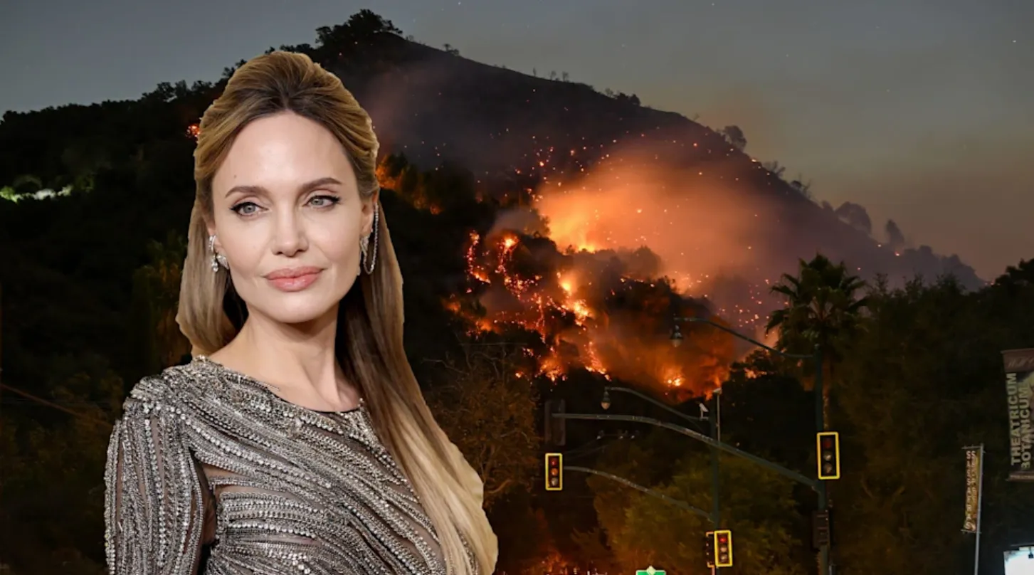 Angelina Jolie and Son Knox Step Up to Help Amid Los Angeles Wildfires