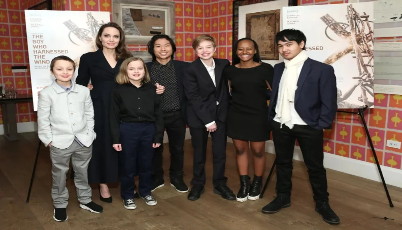 Angelina Jolie's Children Spark Controversy After Masking Their Faces for a Special Act