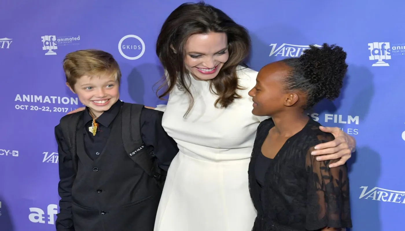 Angelina Jolie's Children Spark Controversy After Masking Their Faces for a Special Act