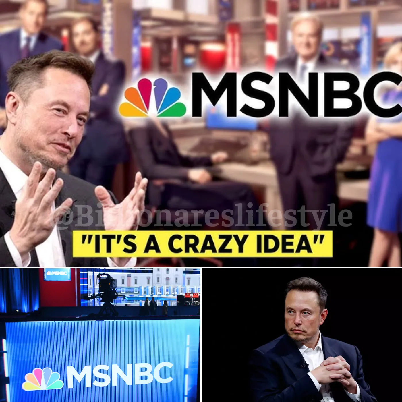 Breaking News: Elon Musk Acquires MSNBC for $900 Million to End Toxic Programming!