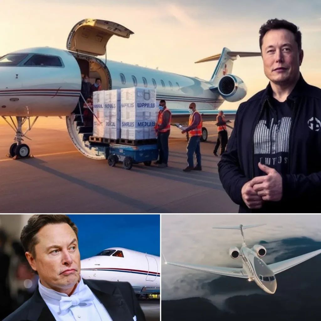 Elon Musk Shocks the World by Using His Private Jet to Deliver Medical Supplies!