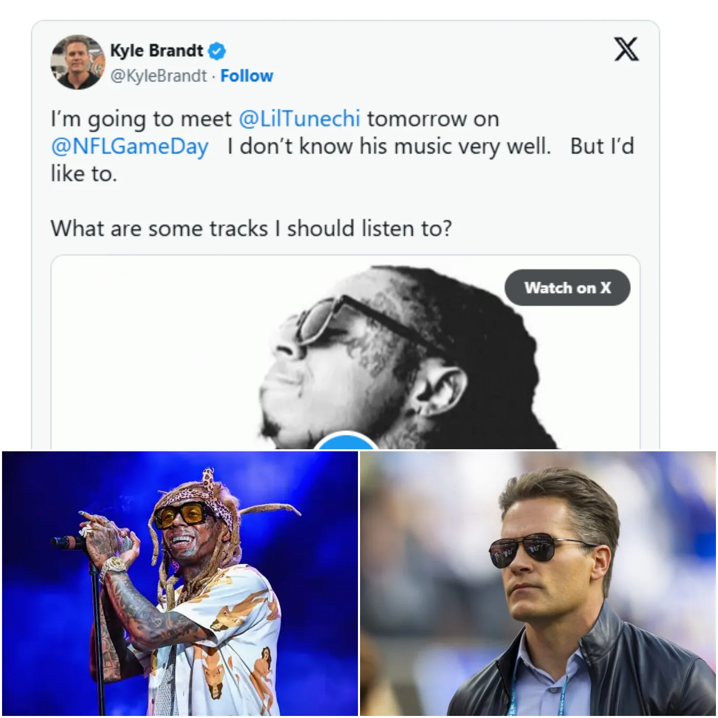 It Seems Kyle Brandt Is Not the Biggest Fan of Lil Wayne