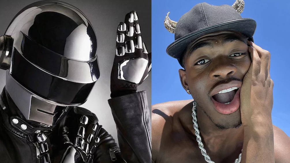 Lil Nas X Teams Up with Daft Punk—Is He Copying Kanye West?
