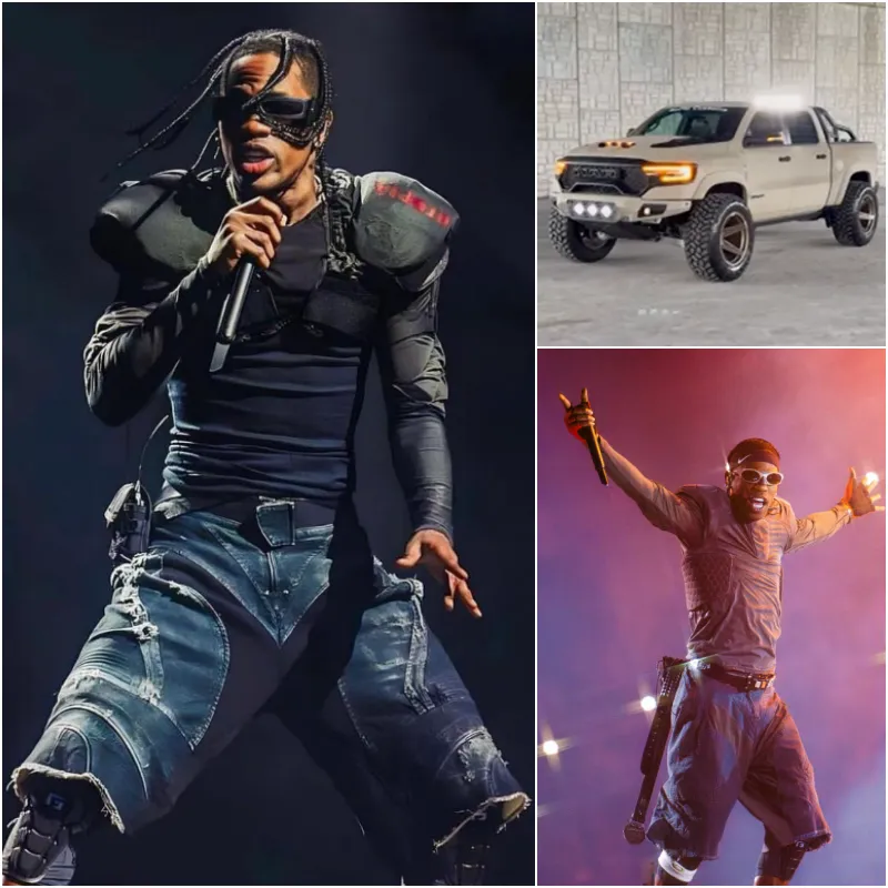 Travis Scott Spends $160K on Custom War-Ready Hellcat Truck Amid Lawsuit Drama