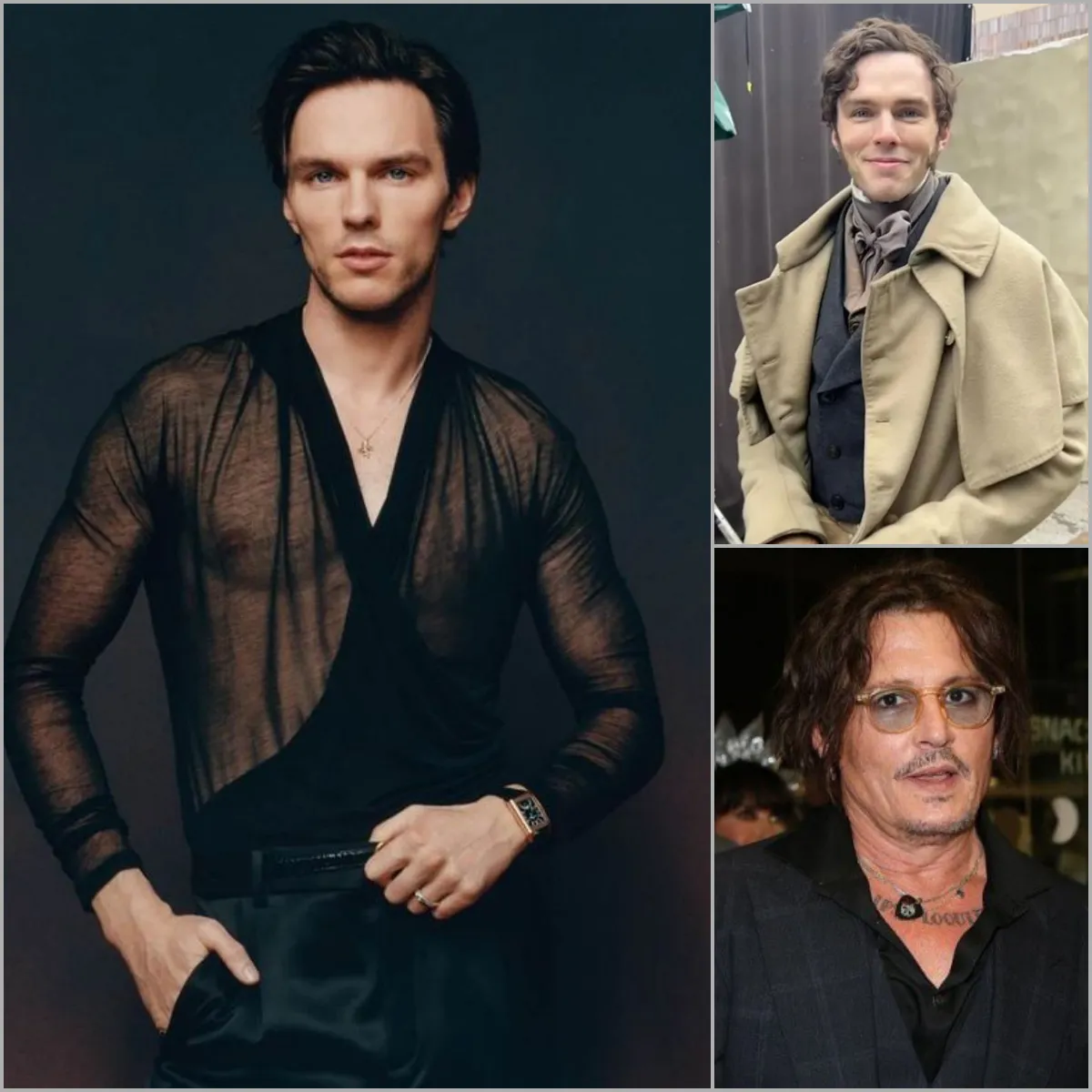 Nicholas Hoult is poised to take Johnny Depp's position in blockbuster films.