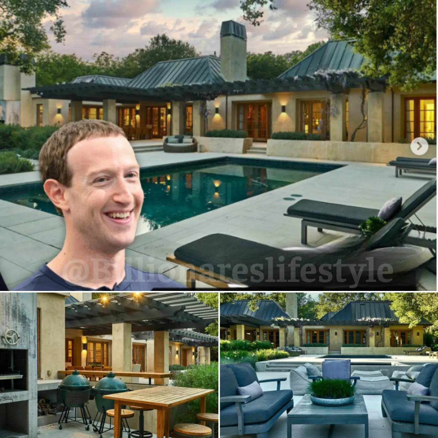 Mark Zuckerberg’s Private Billion-Dollar Complex—A Dream Home Just 10 Minutes from Meta HQ!