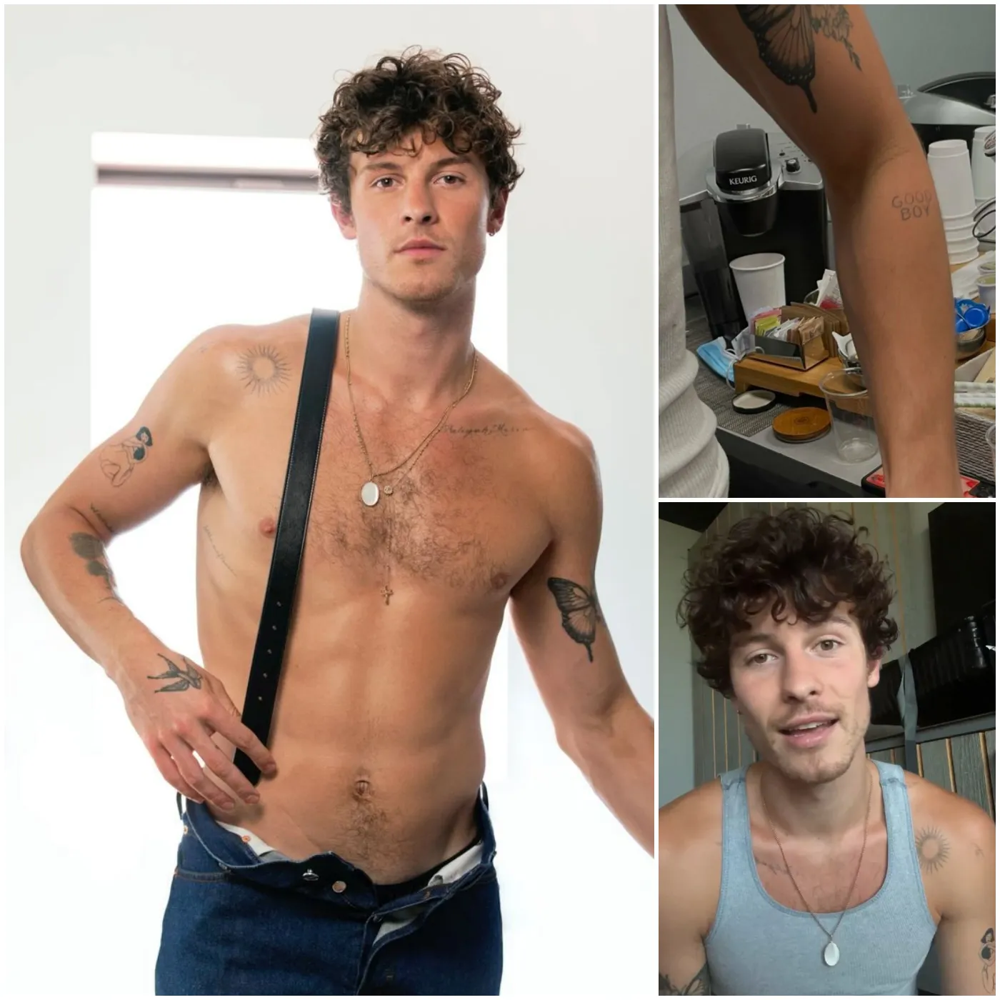 Shawn Mendes Shows Off Good Boy Tattoo—Redefining the Concept of Good Boy