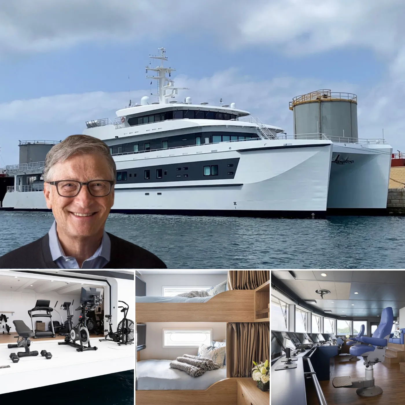 Wayfinder: Bill Gates’ $500 Billion Yacht Project Poised to Redefine Tech and Sustainability