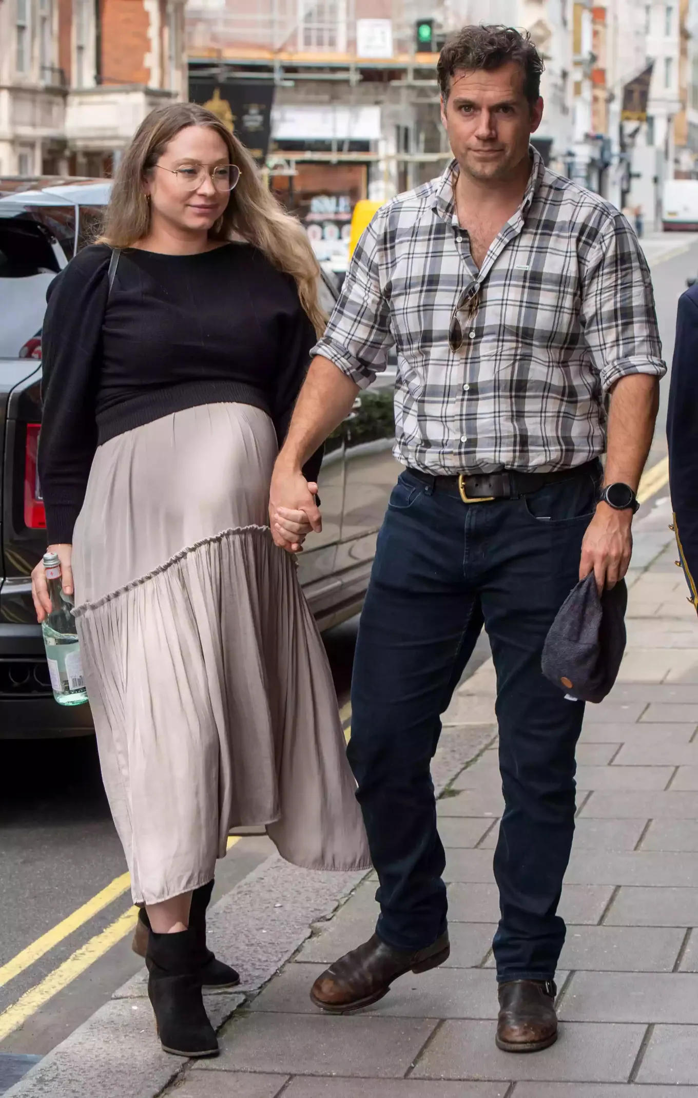 "Superman" Henry Cavill and Girlfriend Natalie Viscuso Step Out with Their Newborn in Australia