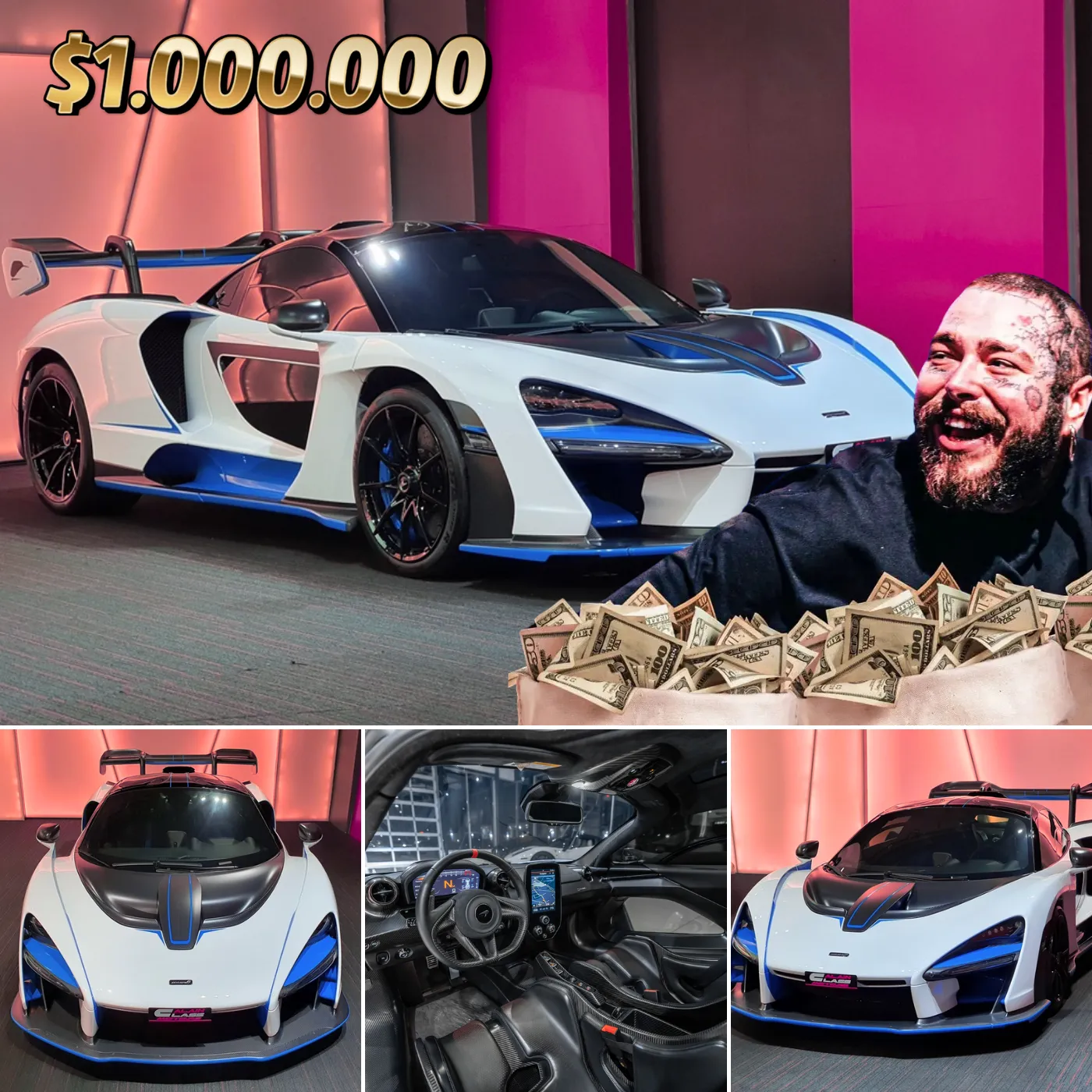 Shocking Details About Post Malone’s $1 Million McLaren Senna