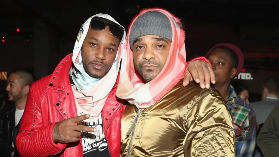 Jim Jones Responds to Cam’ron in Front of Mural of Late Friend