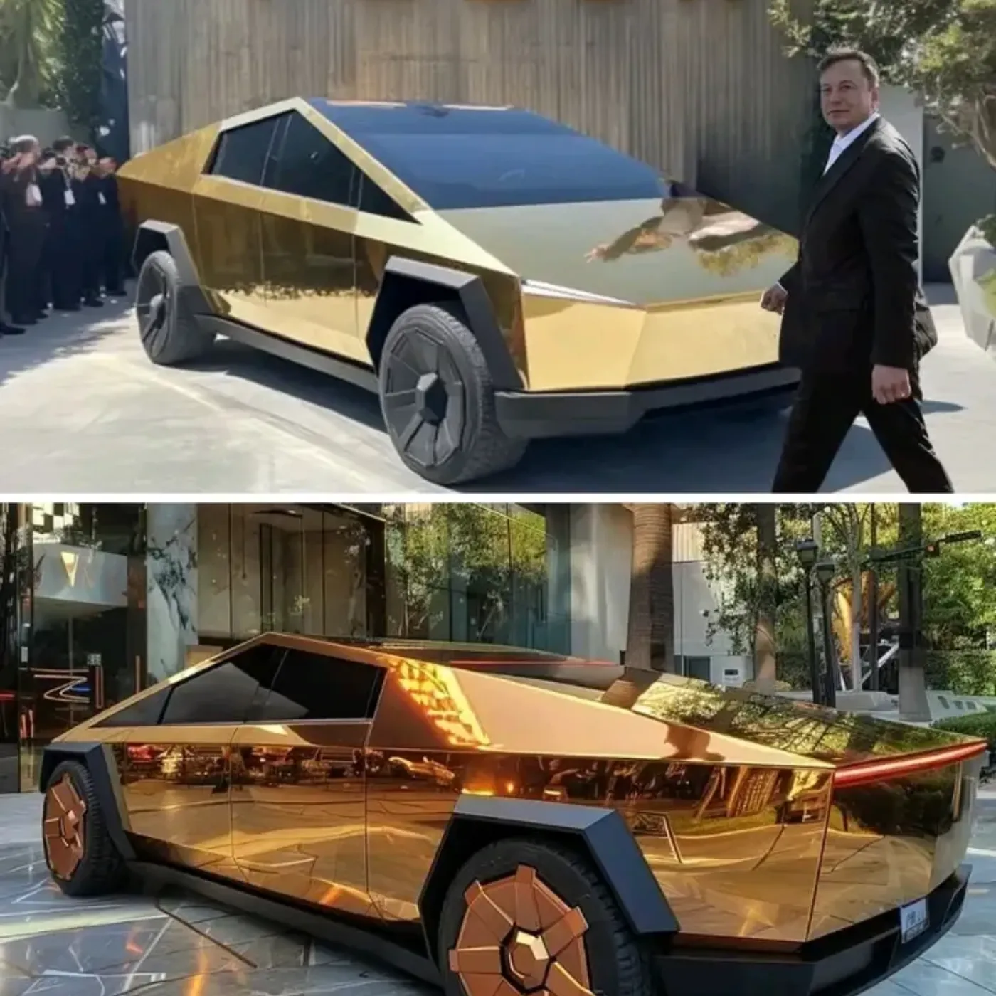 Tesla’s NEW Most EXPENSIVE Golden Car SHOCKED The World—You Won’t Believe the Price!