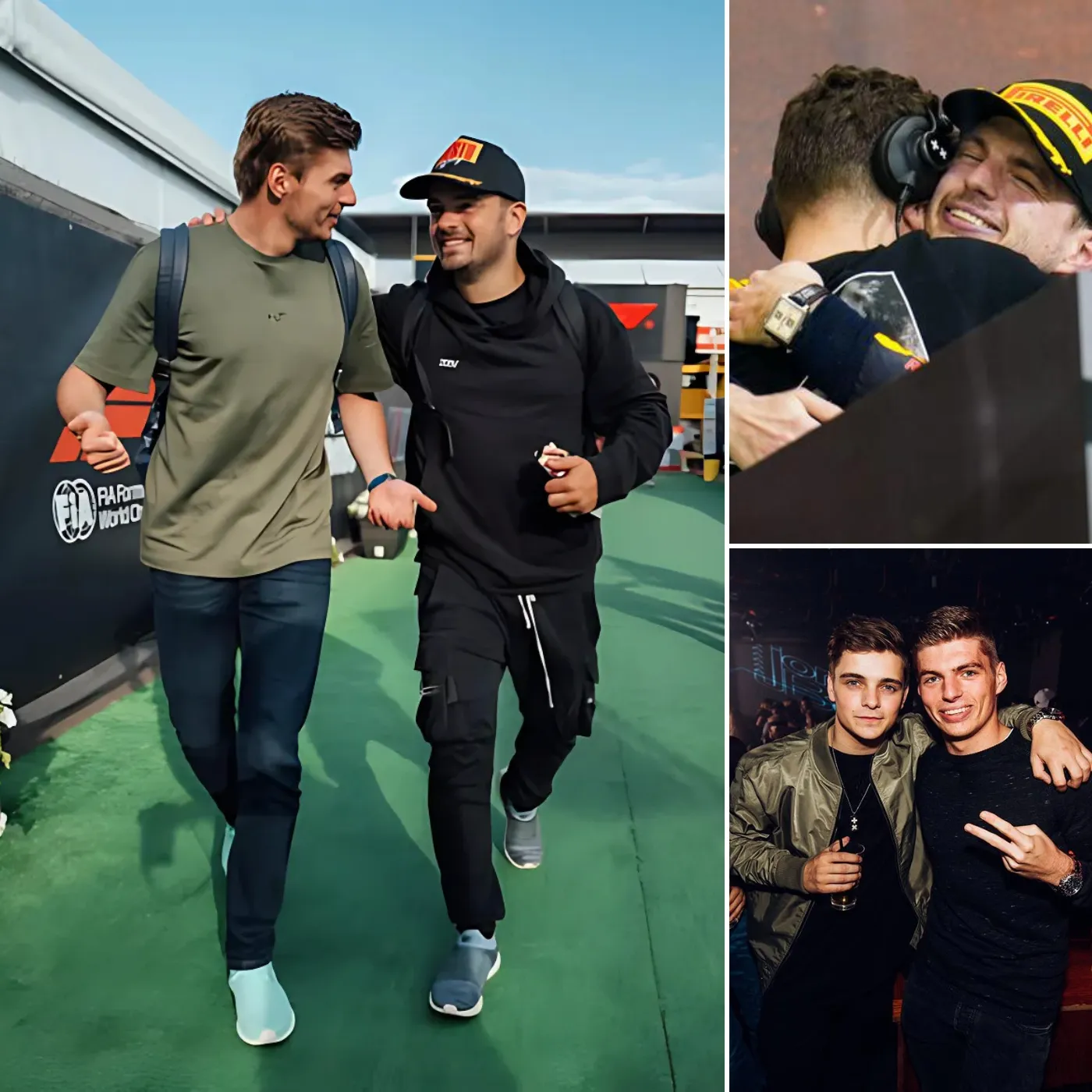 What is the underlying rivalry between best friends Martin Garrix and Max Verstappen that fans have missed?