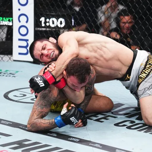 UFC 311: Islam Makhachev defeats Renato Moicano by submission - Los Angeles  Times