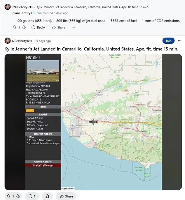 Kylie Jenner slammed after posting about LA wildfires hours after her jet’s 11th flight in two weeks 4 Kylie Jenner slammed after posting about LA wildfires hours after her jet’s 11th flight in two weeks