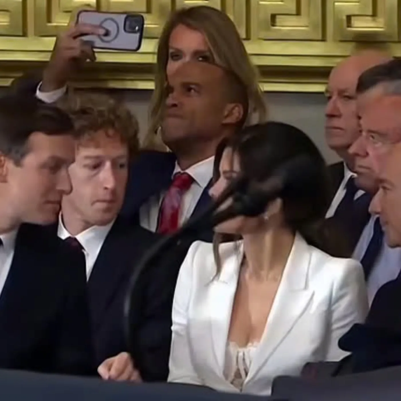 Mark Zuckerberg Stares at Controversial Jeff Bezos' Fiancée