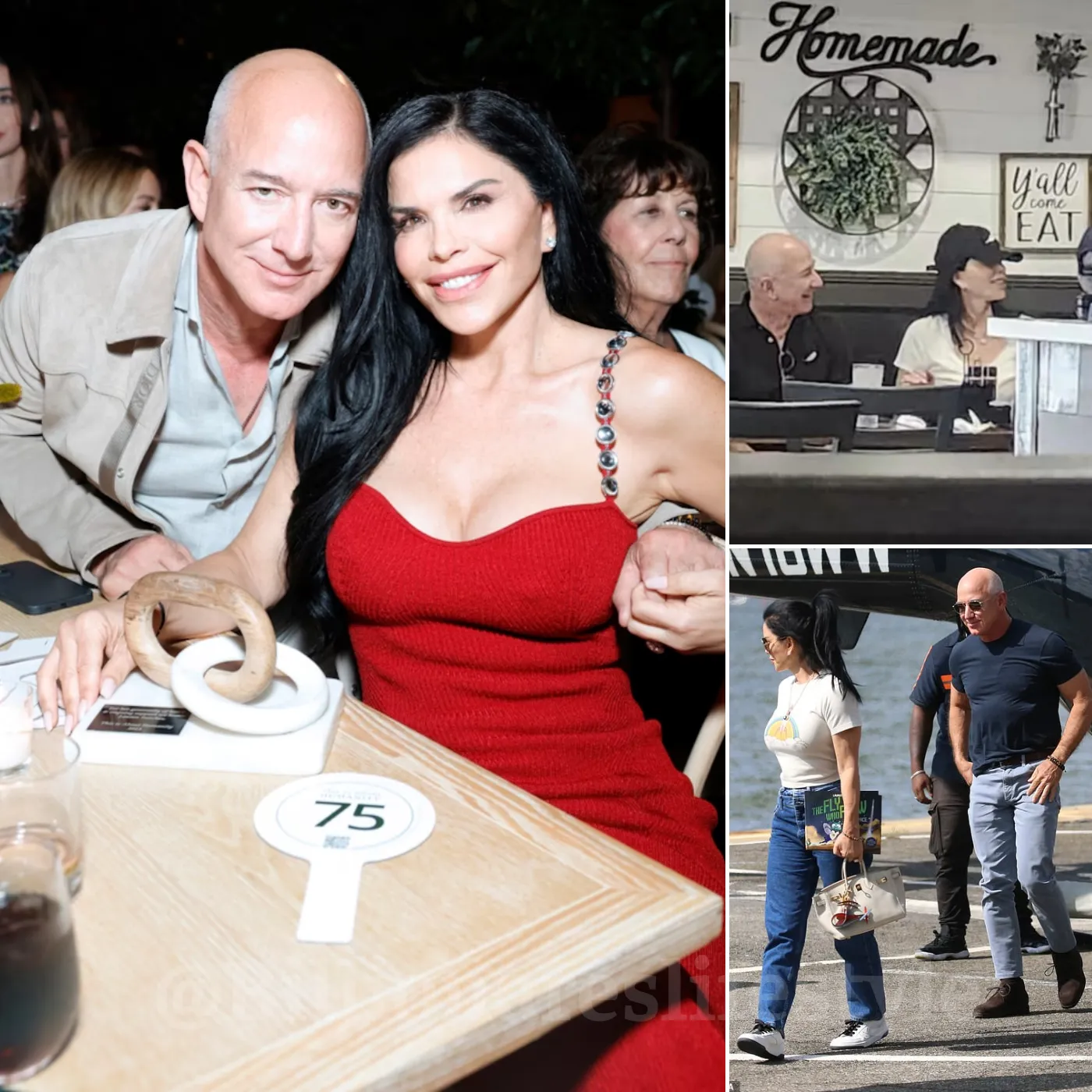 Jeff Bezos and His Fiancée Celebrated the Rocket's Success with Pancakes and Eggs at a Local Diner!