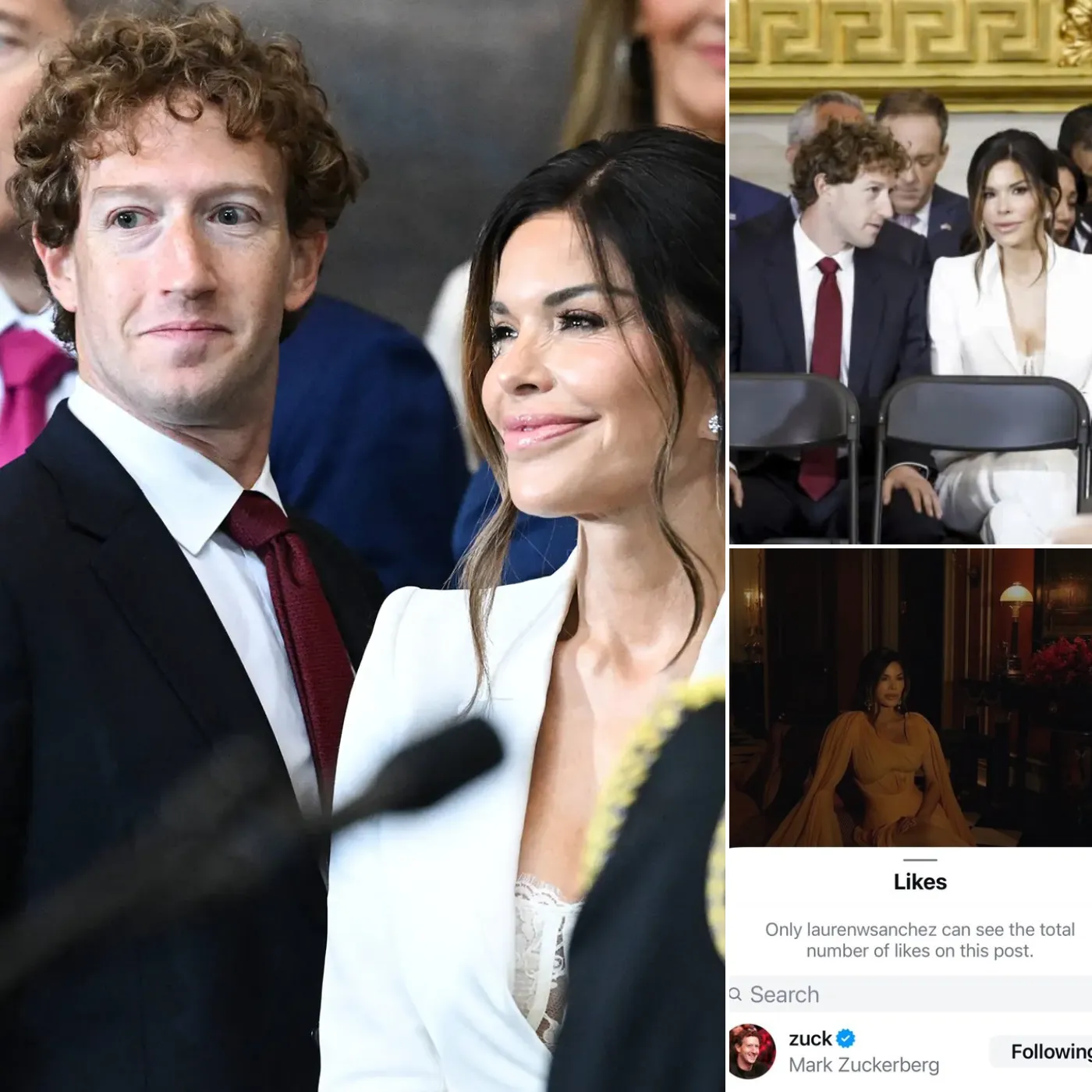 Spotted Mark Zuckerberg Dropping Likes on Lauren Sanchez's Instagram Photo, Jeff Bezos's Fiancée