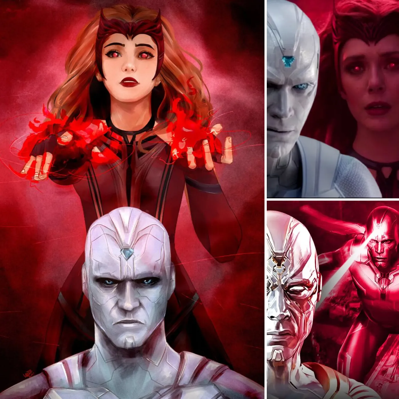 Marvel’s White Vision Series Will Rewrite Scarlet Witch’s Storyline