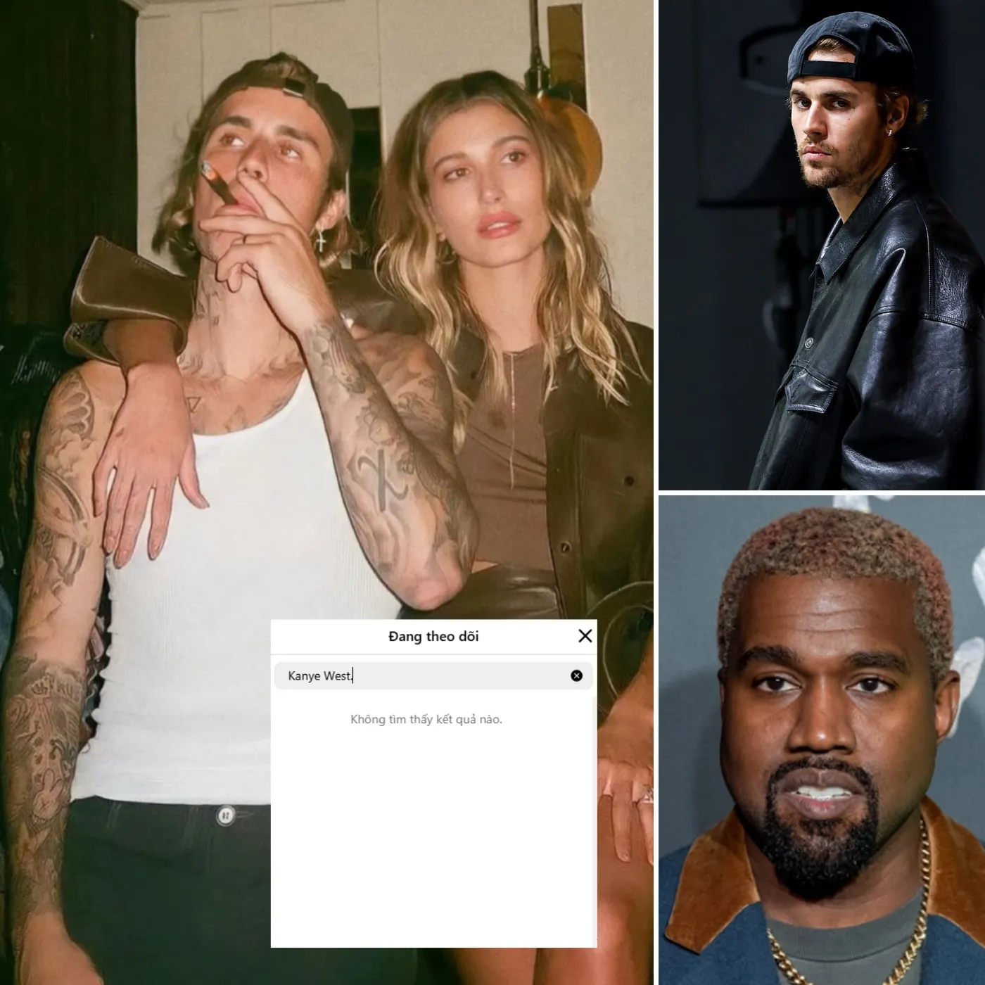 Justin Bieber severed his relationship with Kanye West after the rapper wrote a song disparaging Hailey Bieber.