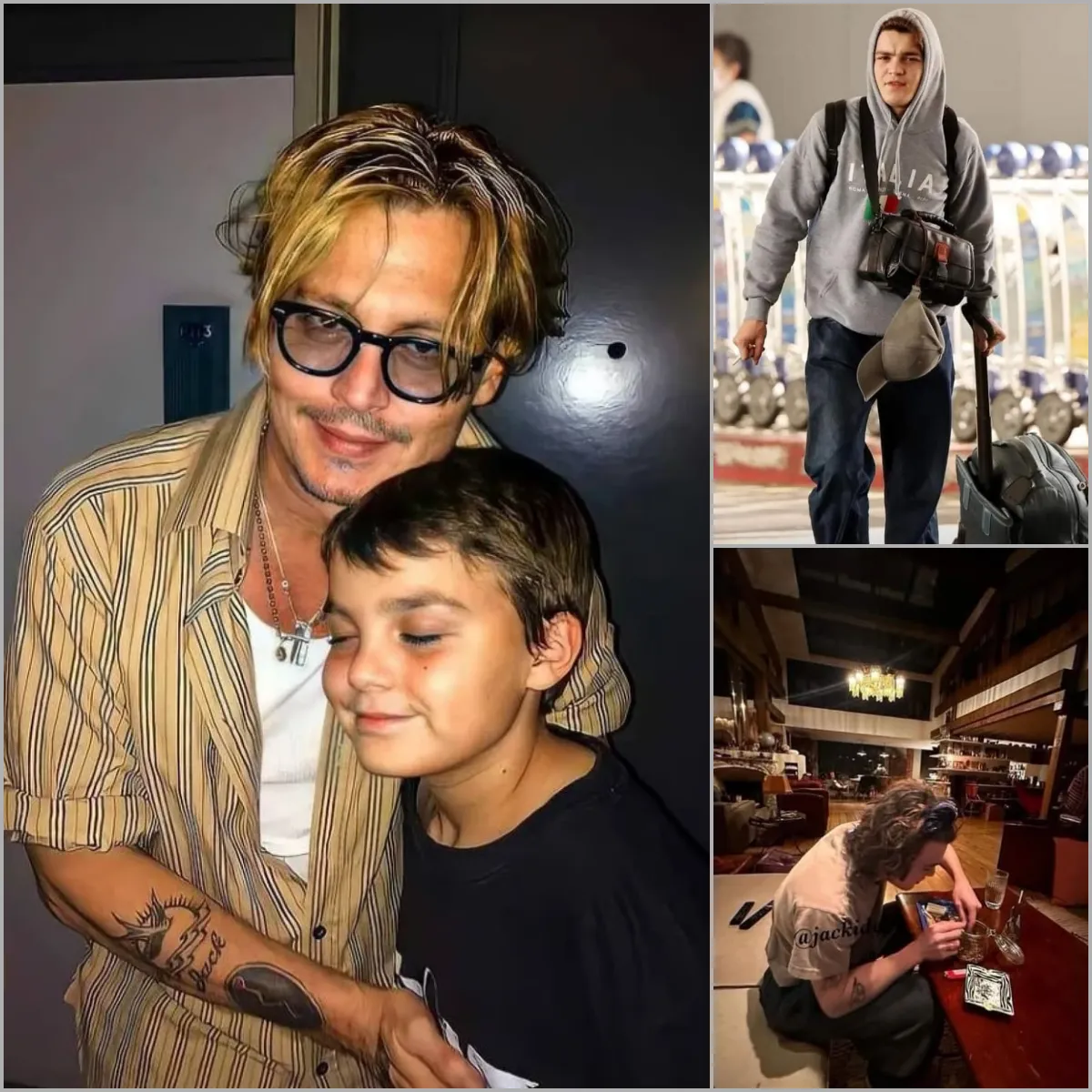 Johnny Depp's family is on the verge of breaking up. His son is gradually losing control of his life.