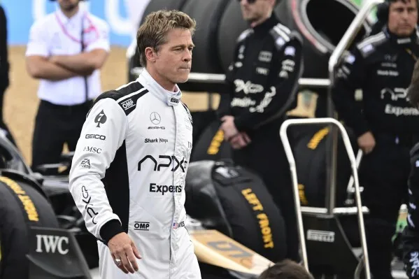 Brad Pitt movie about Formula 1 will simply be called 'F1' | AP News