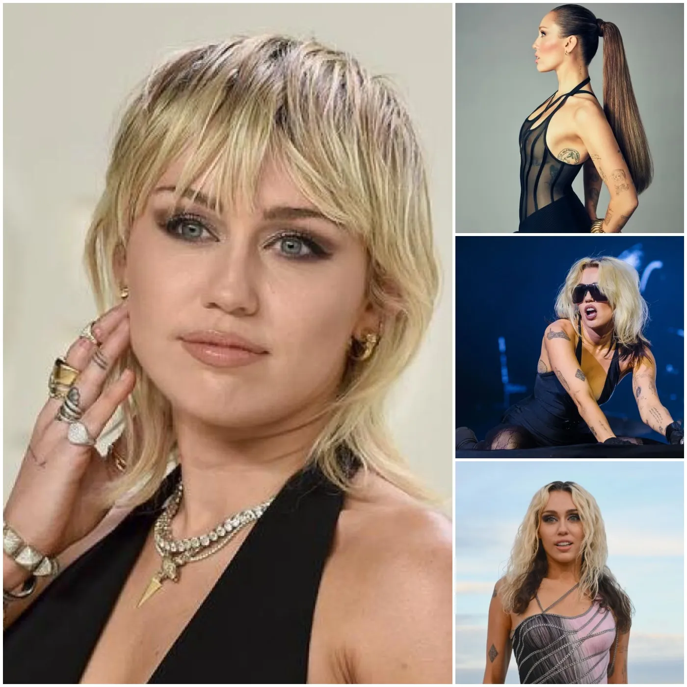 Miley Cyrus Wears Nearly Naked Sheer Corset Top in Legendary Instagram Moment