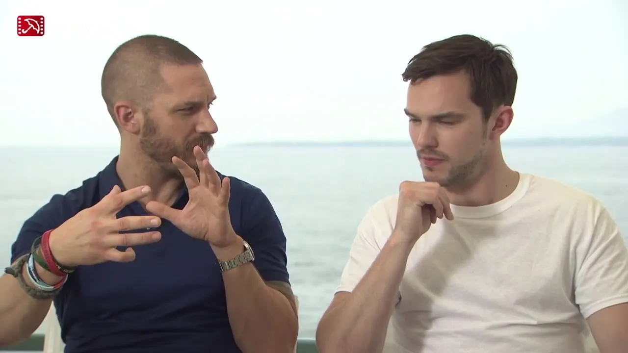 Interview Tom Hardy Nicholas Hoult MAD MAX - FURY ROAD - YouTube