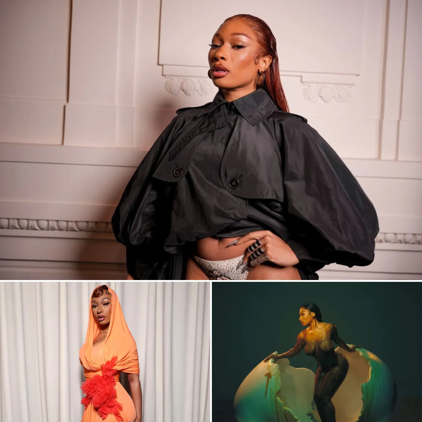 Megan Thee Stallion Redefines Pantless Trend in Paris Photos