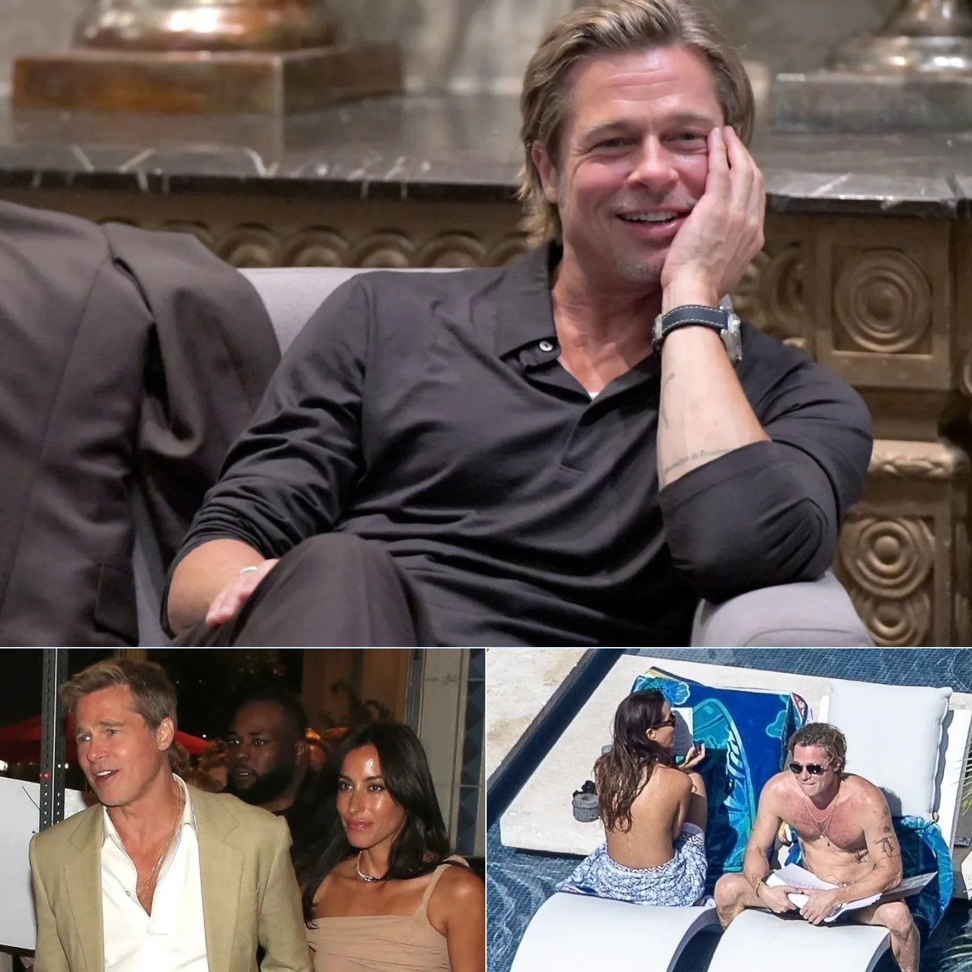 What does Brad Pitt, the world's sexiest man, say about his habit of not showering. Does this reduce his attractiveness