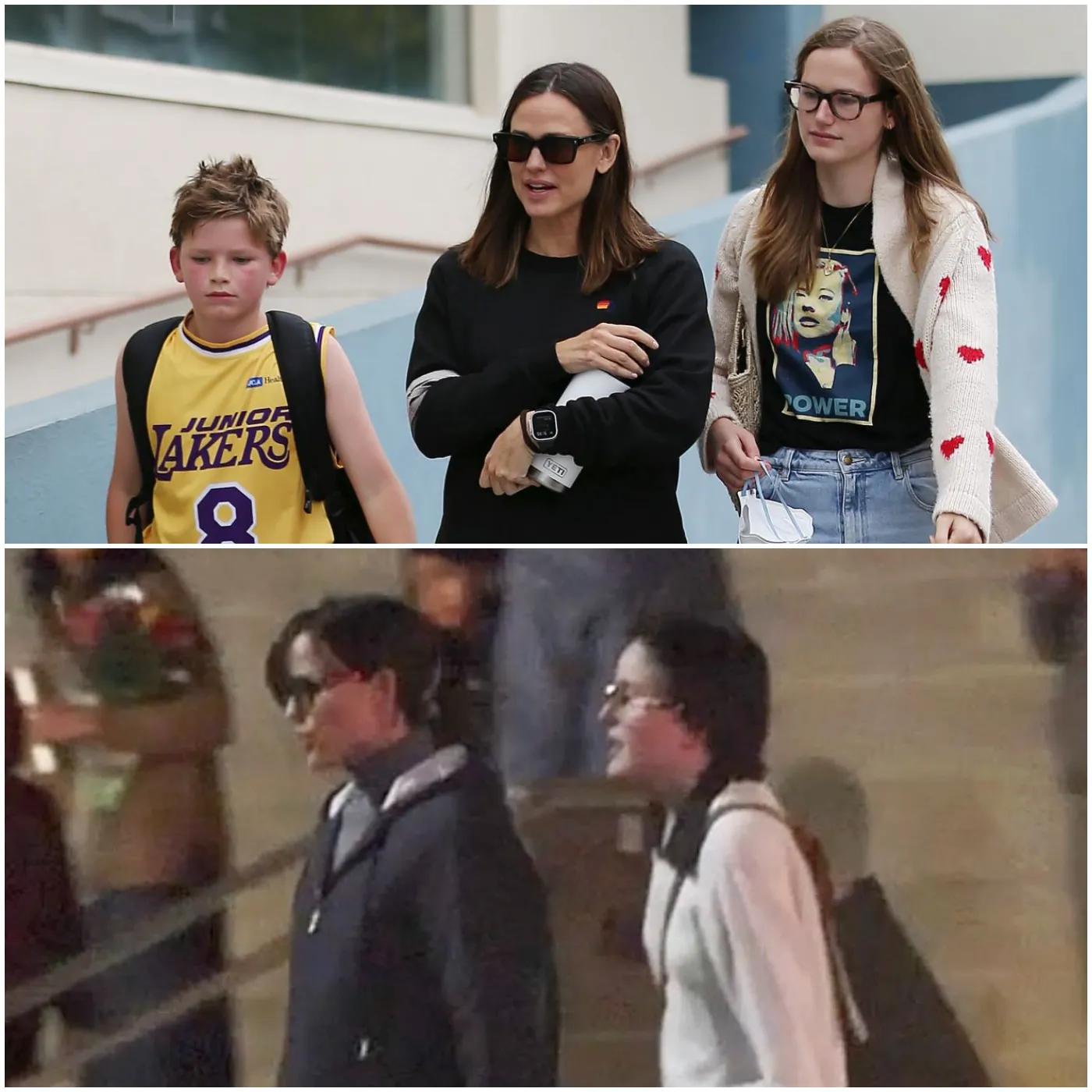 Ben Affleck Spotted Smoking at School Play with Jennifer Garner and Daughter Seraphina