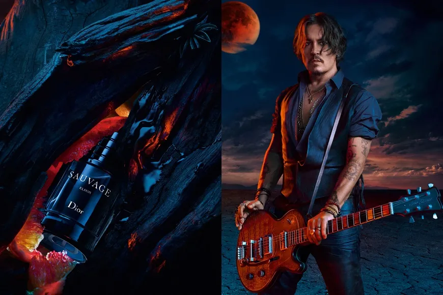 Dior Sauvage Helped Johnny Depp Rise. Find Out Why He Made $20 Million From This Deal. 3 Sở hữu hÆ¡i thở mạnh mẽ cá»§a Johnny Depp! Dior Sauvage Elixir má»›i hoàn toàn kết hợp hương thÆ¡m hoang dã cá»§a hoa oải hương.