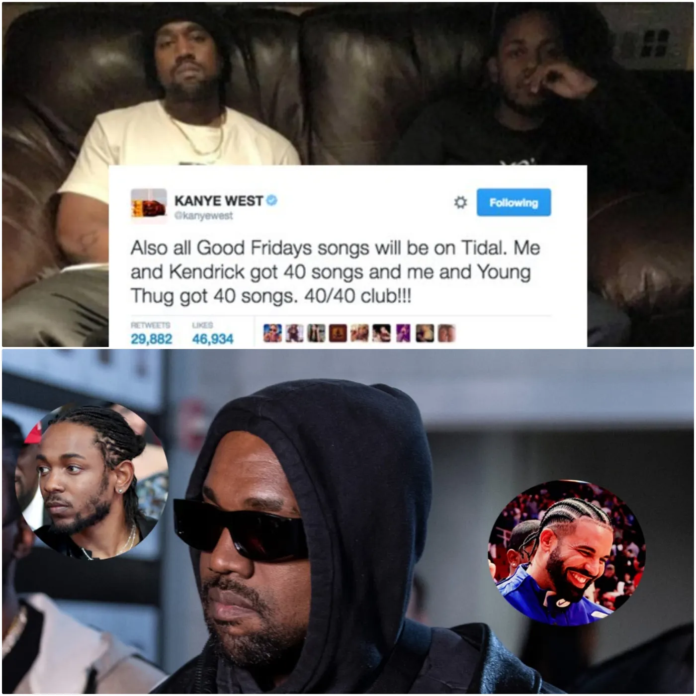 Ye Talks About "Bully" Release Date and the Drake vs. Kendrick Lamar Feud 2 Ye Talks About "Bully" Release Date and the Drake vs. Kendrick Lamar Feud