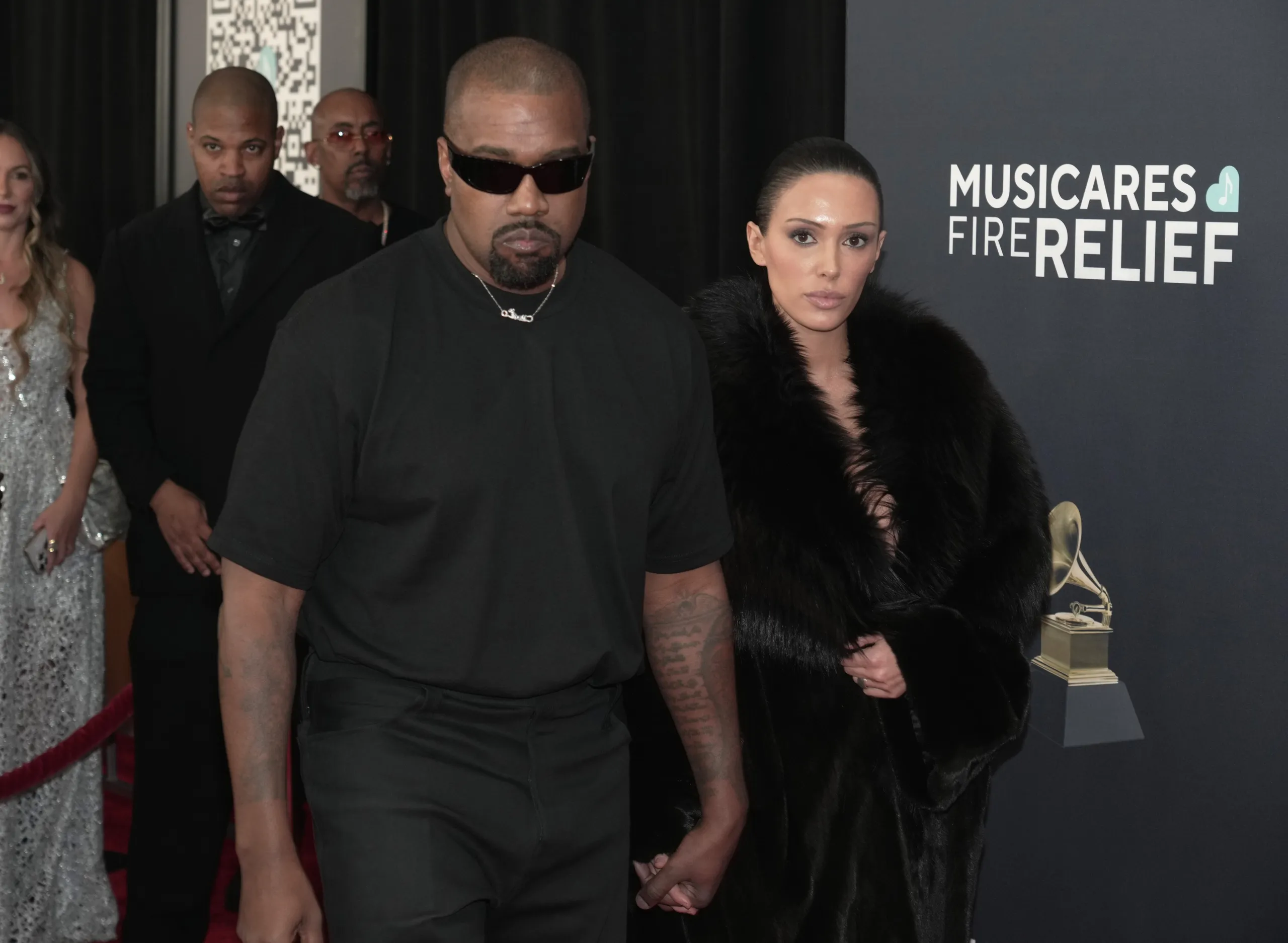 Kanye West & Bianca Censori Ejected from 2025 Grammys for Shocking Attire & PDA