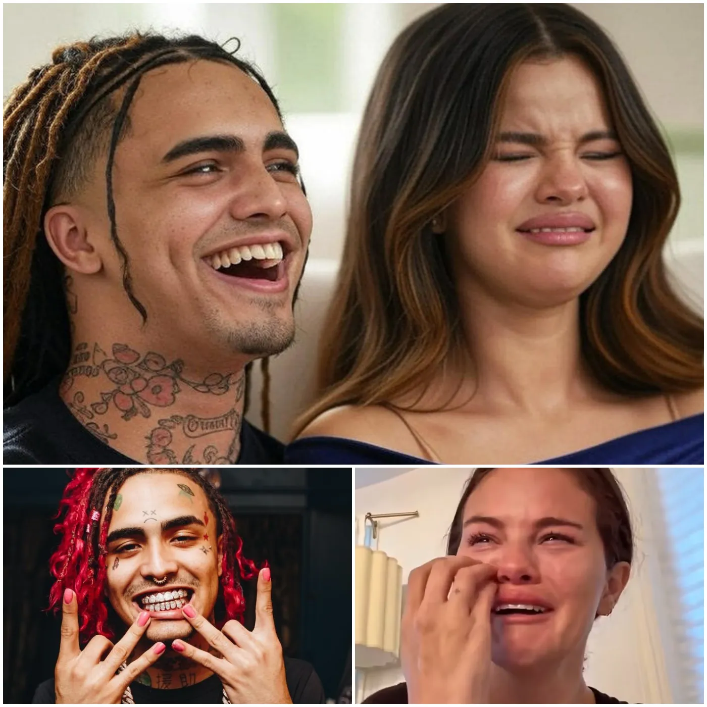 Lil Pump Roasts Selena Gomez for Crying for 'No Reason,' Posts Mocking Pic