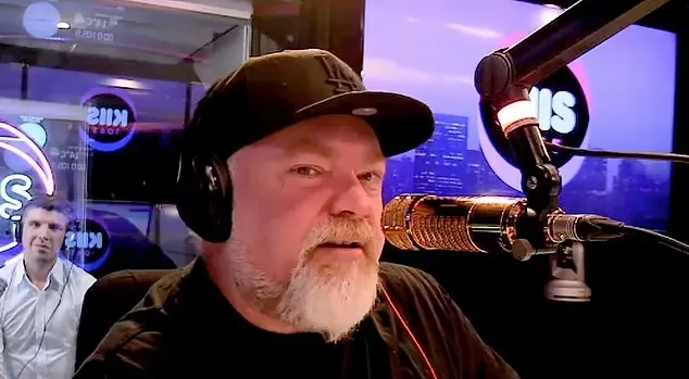 Kyle Sandilands' Wife, Tegan Kynaston, Appears Somber as Radio Host Shares Update on His Brain Aneurysm Diagnosis