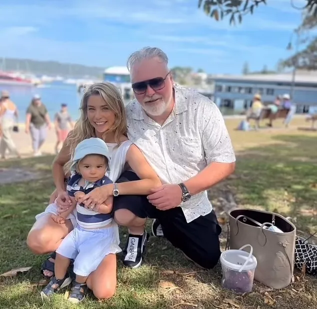 Kyle Sandilands' Wife, Tegan Kynaston, Appears Somber as Radio Host Shares Update on His Brain Aneurysm Diagnosis