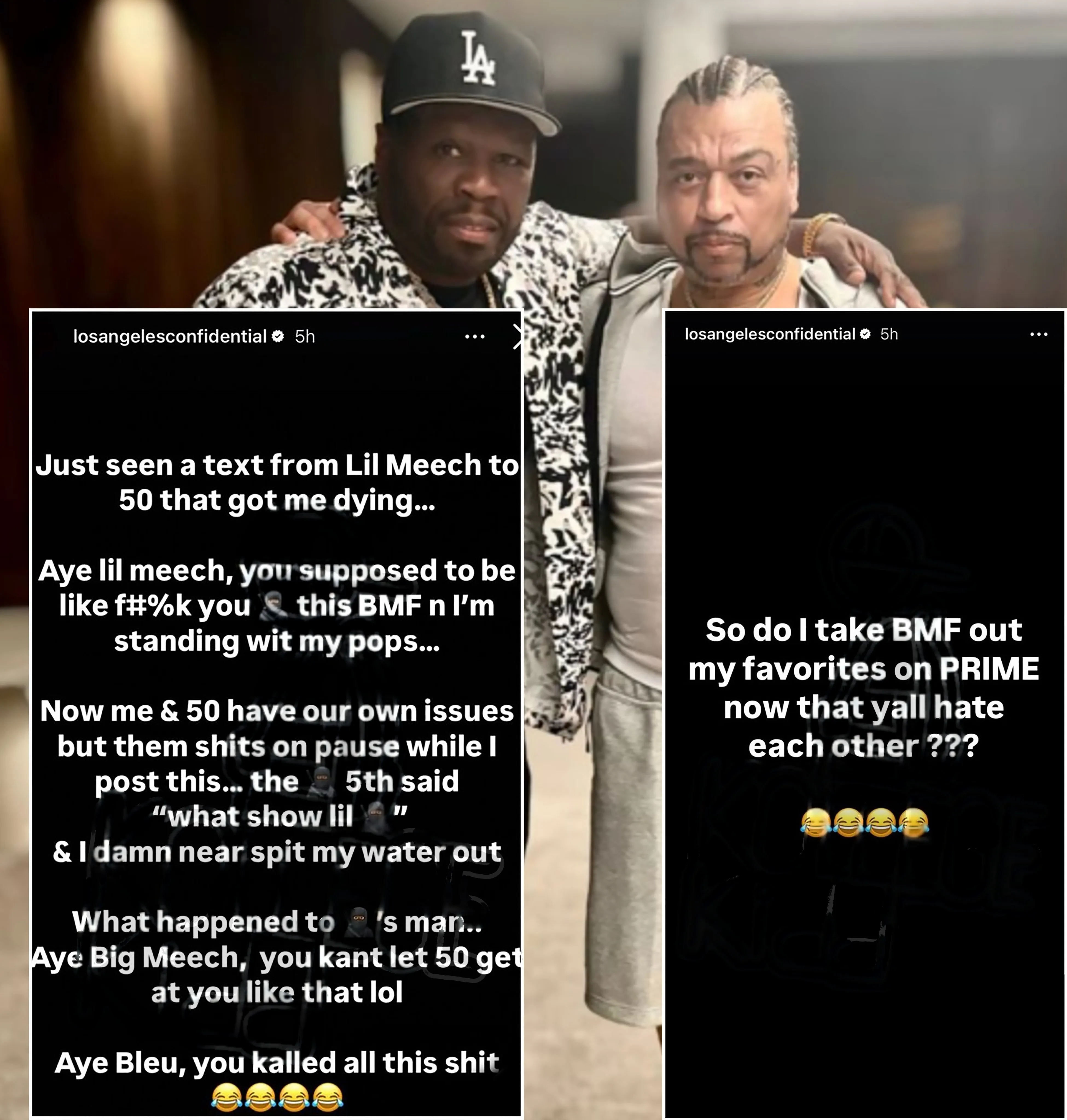 The Game Sets Aside His Issues with 50 Cent to Weigh In on the Rapper’s Beef with Big Meech