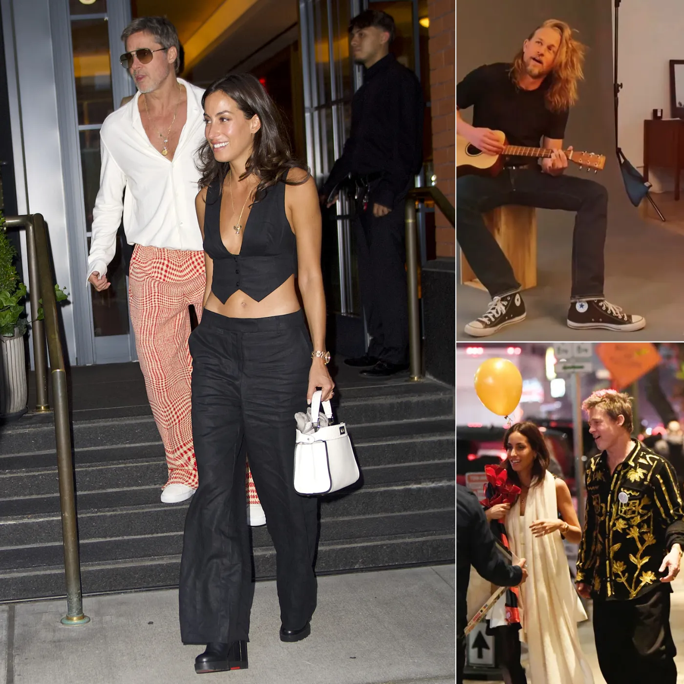 Is Brad Pitt not himself anymore? His unusual style next to Ines de Ramon confuses fans.