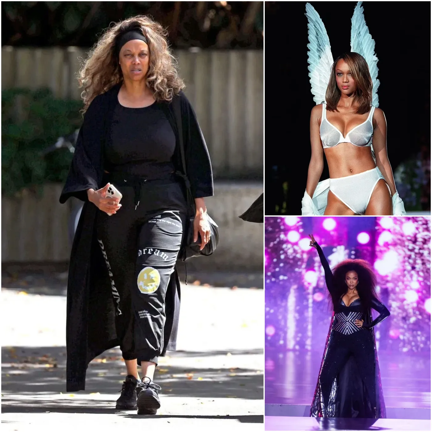 Supermodel Tyra Banks Opts for a Casual Look on the Streets of Sydney