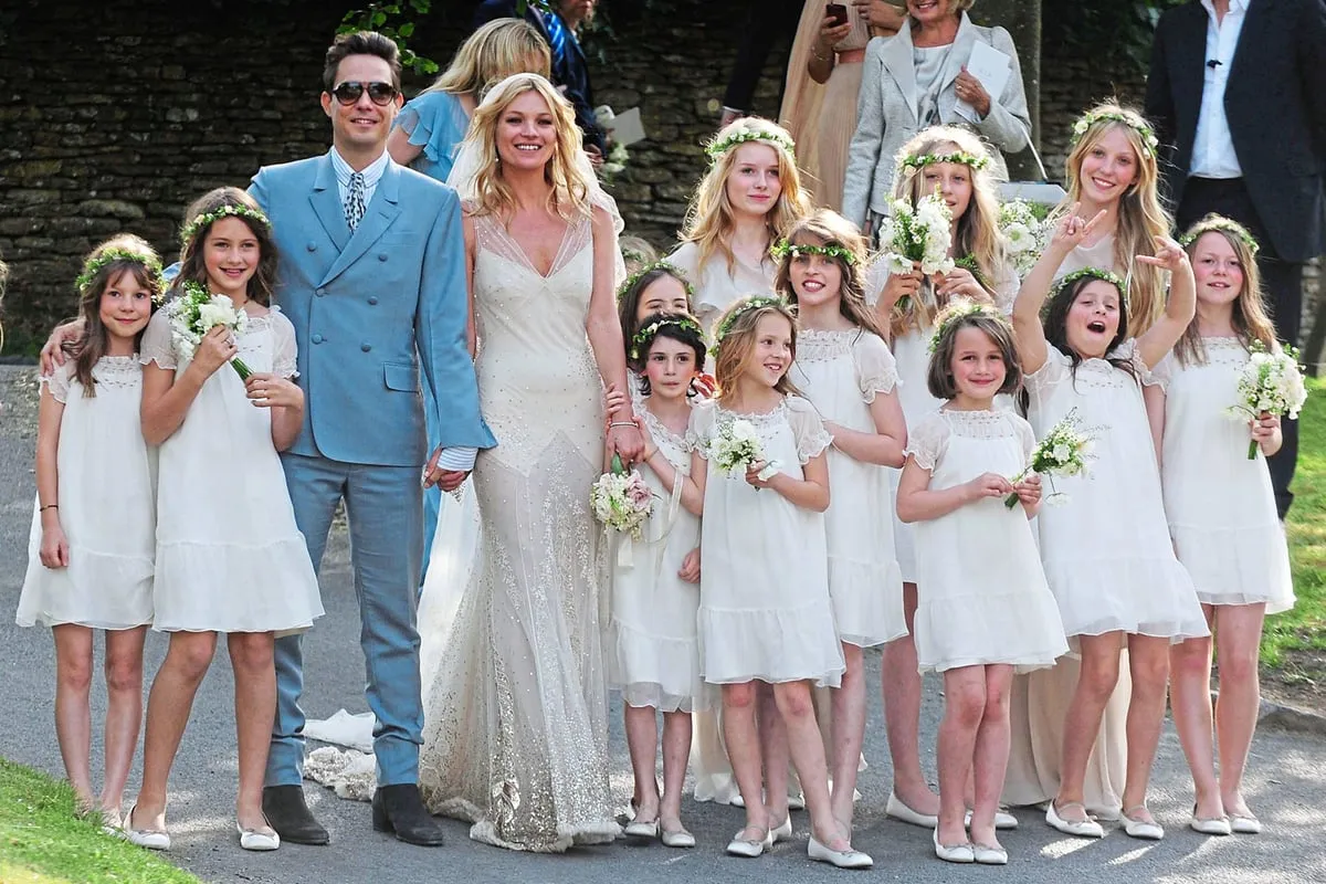 What are Kate Moss's model bridesmaids - from sister Lottie to Iris Law -  doing now? | London Evening Standard | The Standard