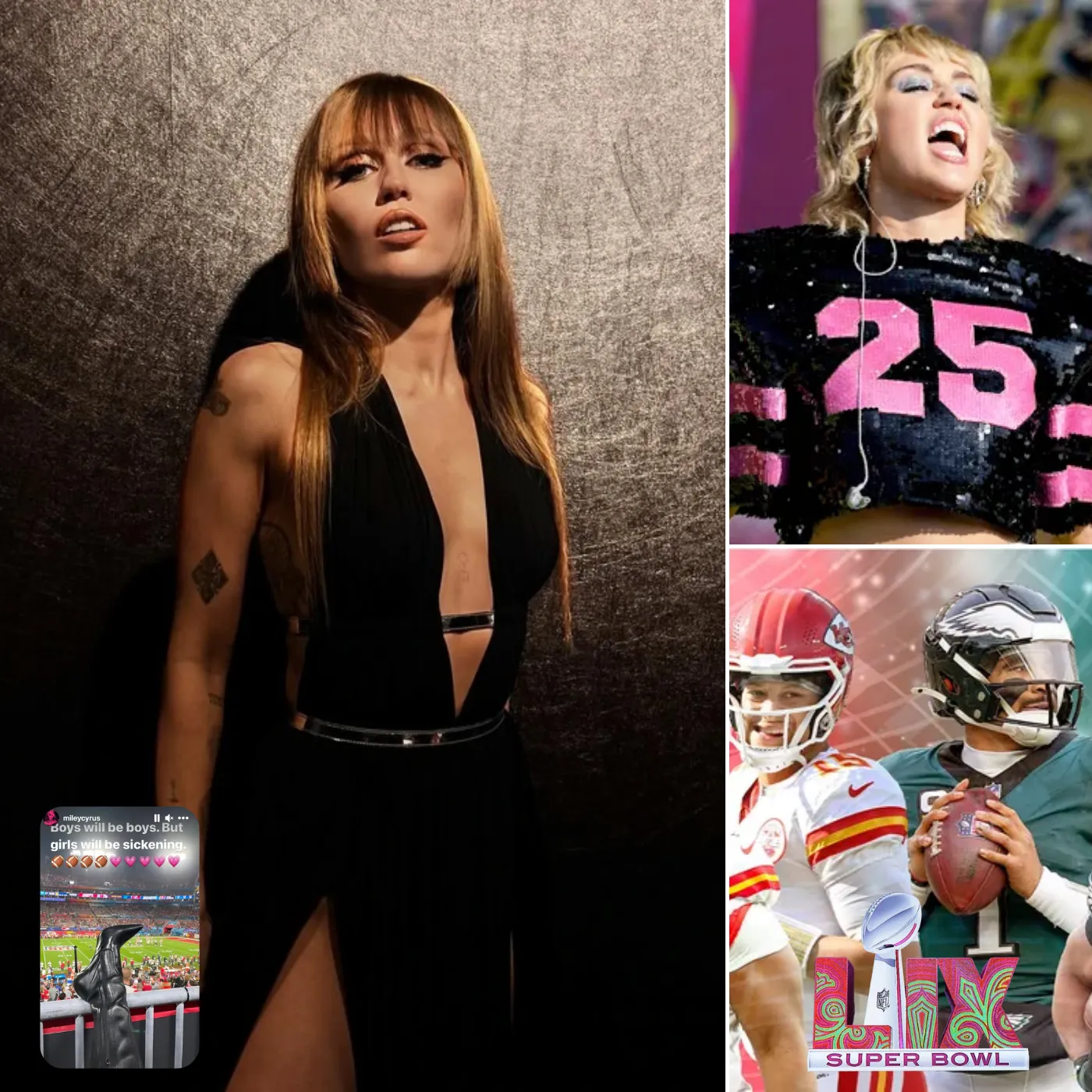 Miley Cyrus Sparks Outrage with Super Bowl LIX Team Pick and Fans Demand Answers