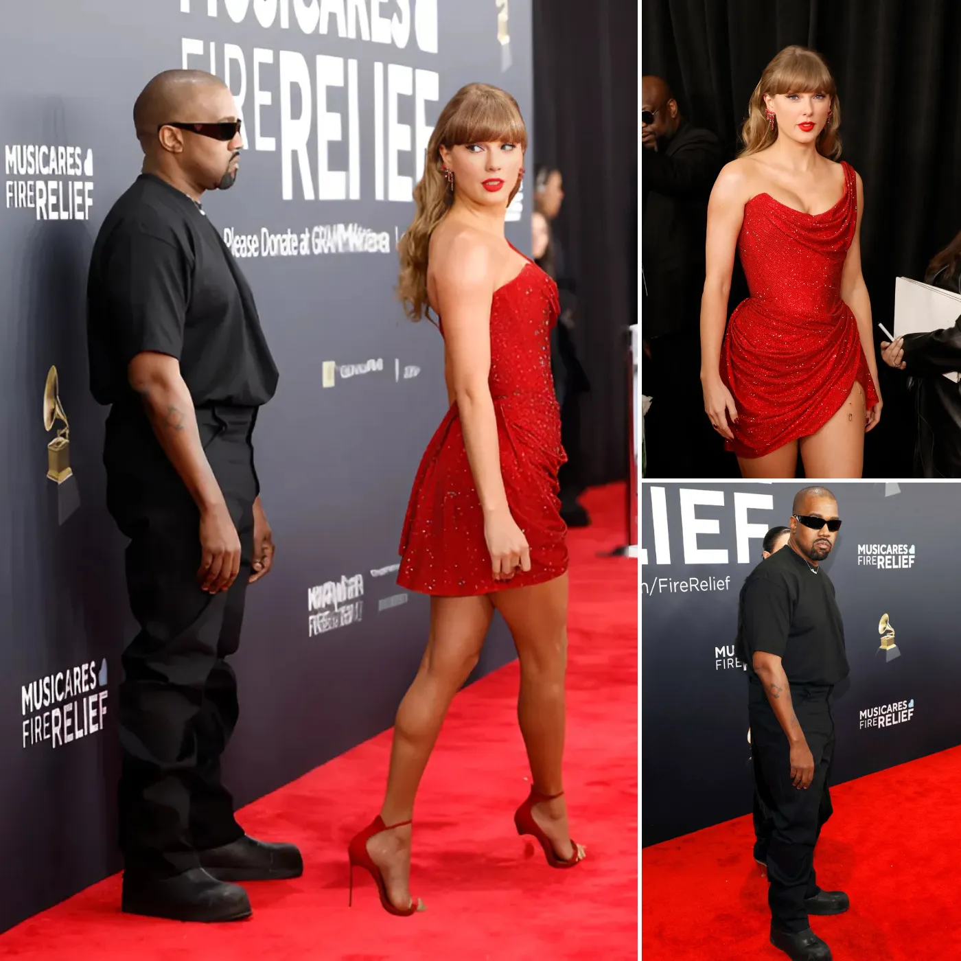 Kanye West had 'planned' a meeting with Taylor Swift at the 2025 Grammy Awards — But it failed when security intervened.