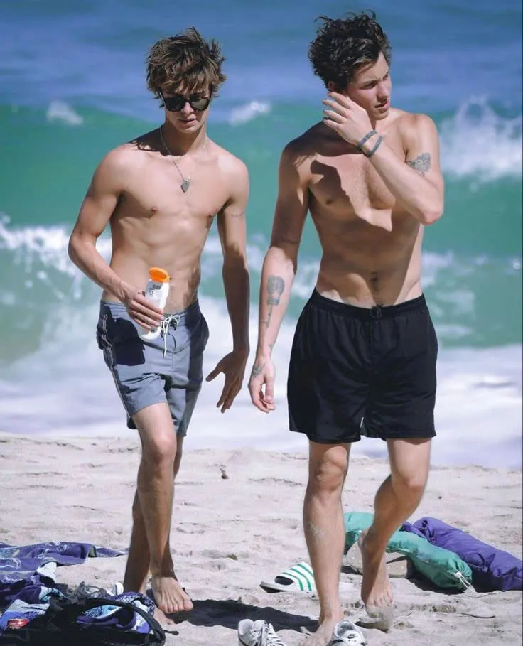 Shawn Mendes & Mystery Man—Romantic Beach Date Uncovered!