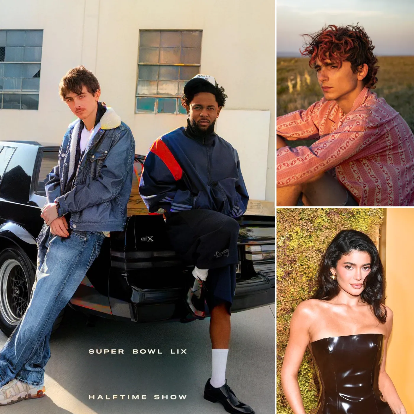 Timothée Chalamet’s Super Bowl Interview with Kendrick Lamar Ignites Kylie Jenner Buzz