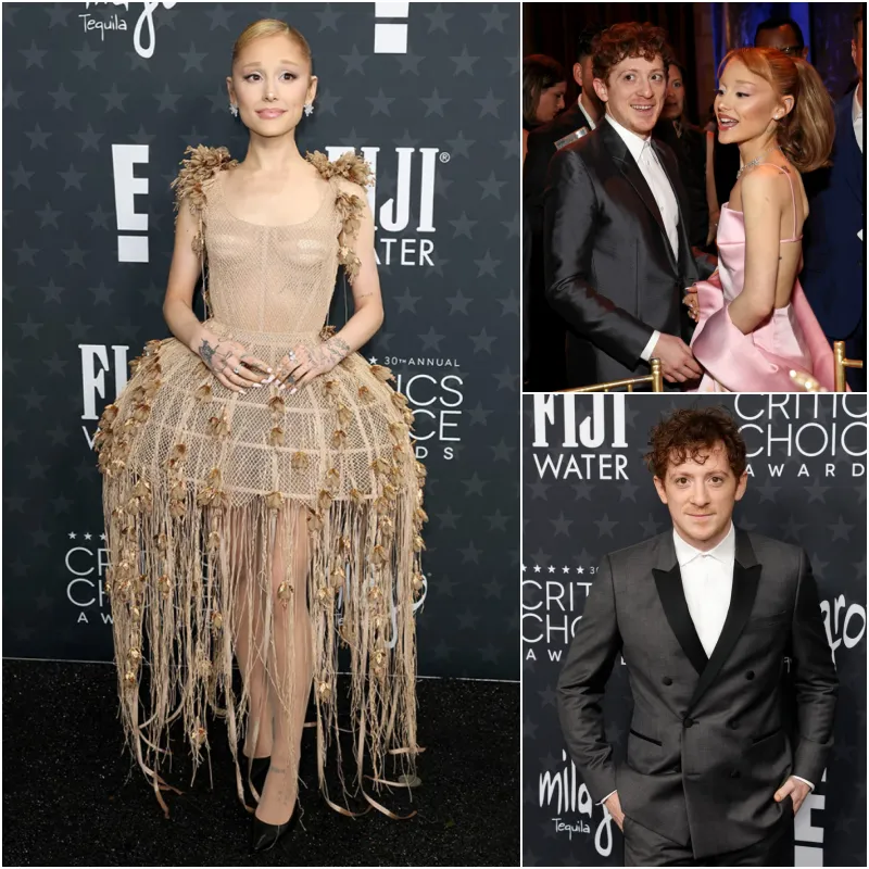Ariana Grande & Ethan Slater’s Romantic Night at the 2025 Critics Choice Awards