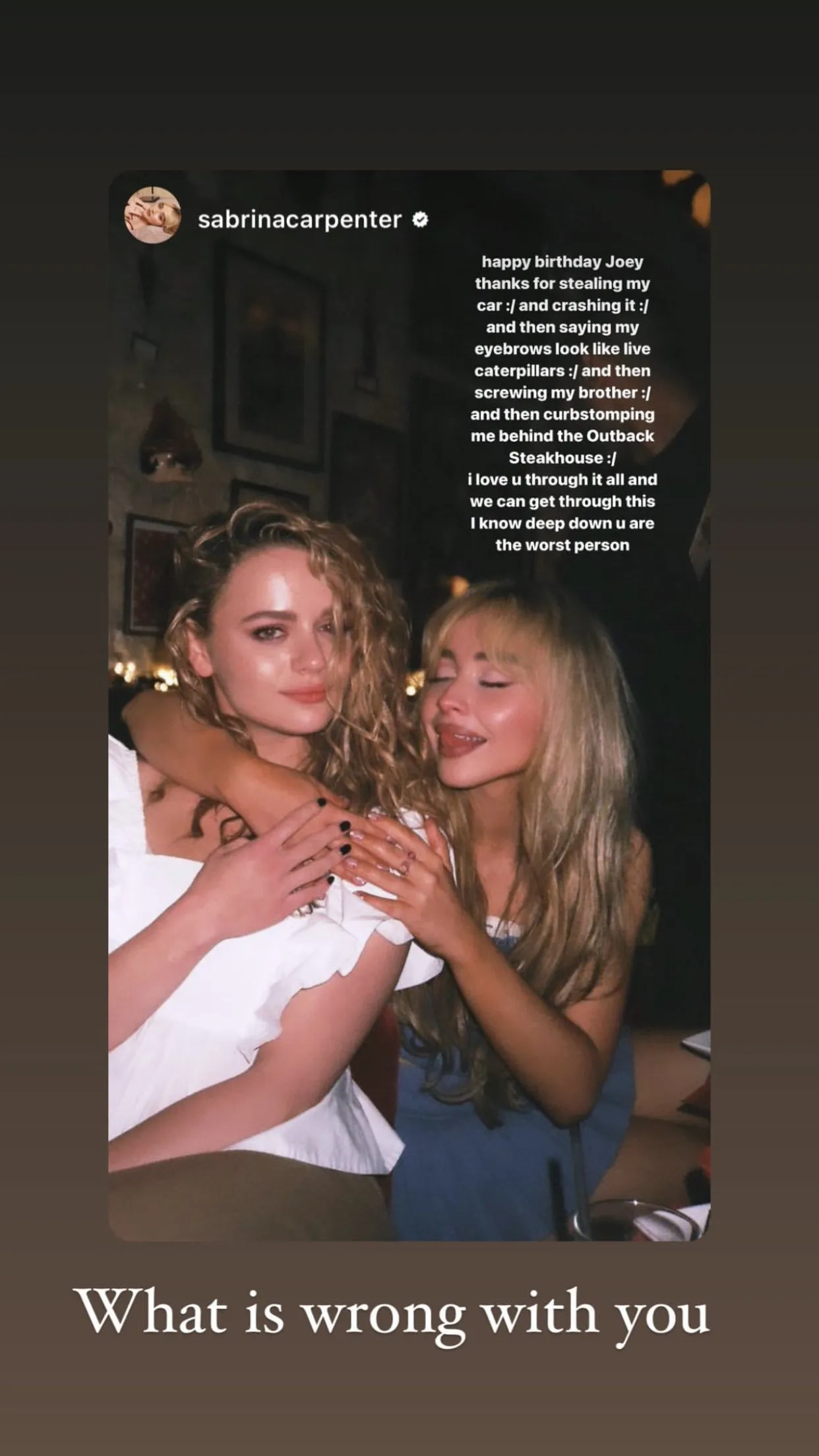 Sabrina Carpenter’s Performance So Heart-Wrenching, It Made Joey King Sob – But Why? 3 Sabrina Carpenter’s Performance So Heart-Wrenching, It Made Joey King Sob – But Why?